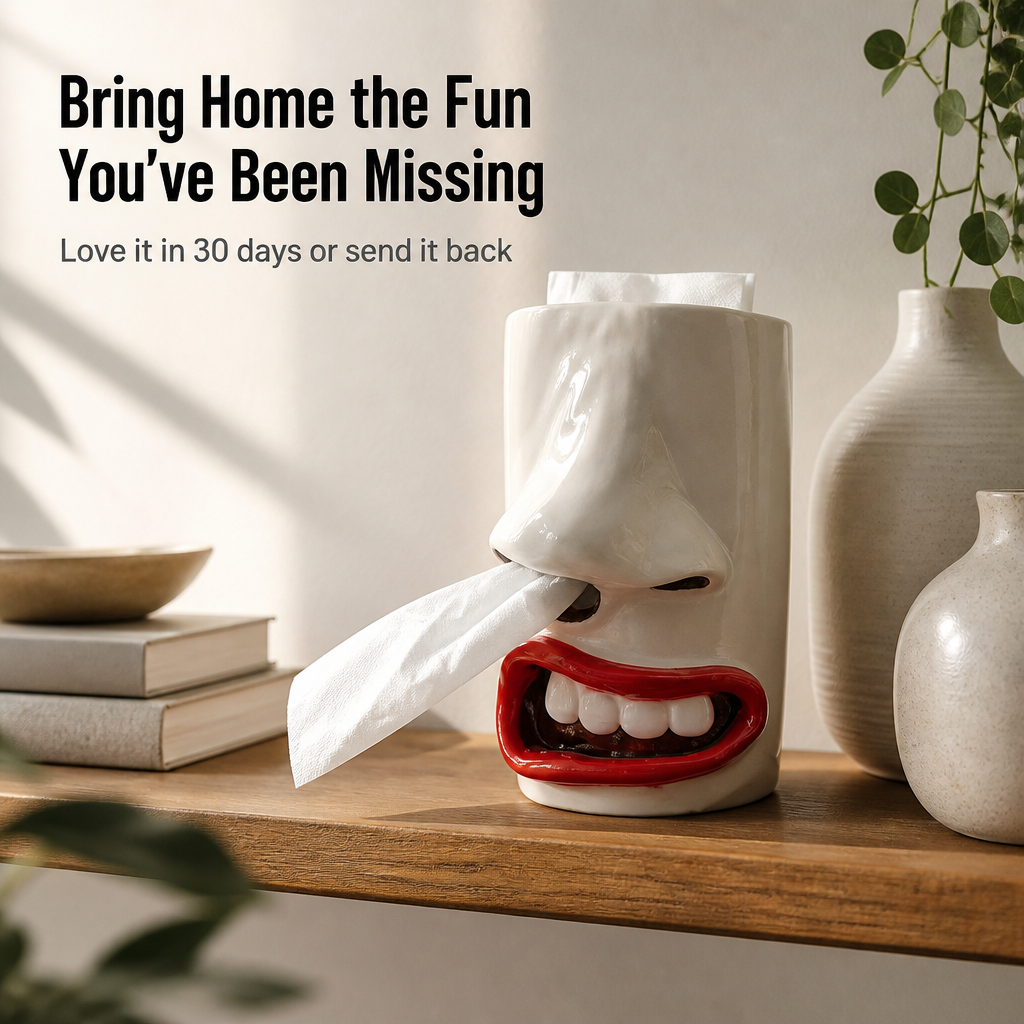 LaughNest — Make Every Tissue Grab the Thing Guests Won't Stop Talking About - Lamylie
