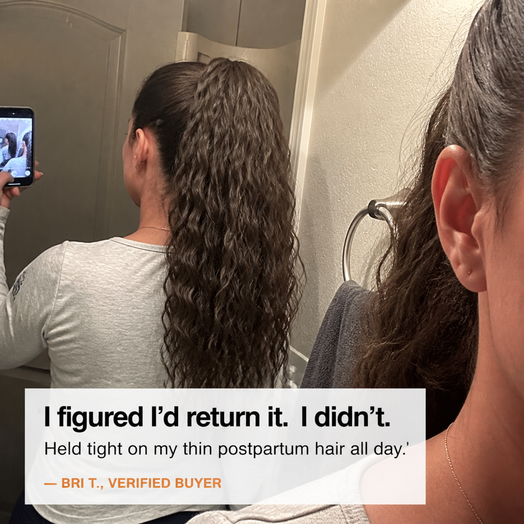 LuxeLush — Clip On a Full, Beachy-Wave Ponytail in Under a Minute - Lamylie