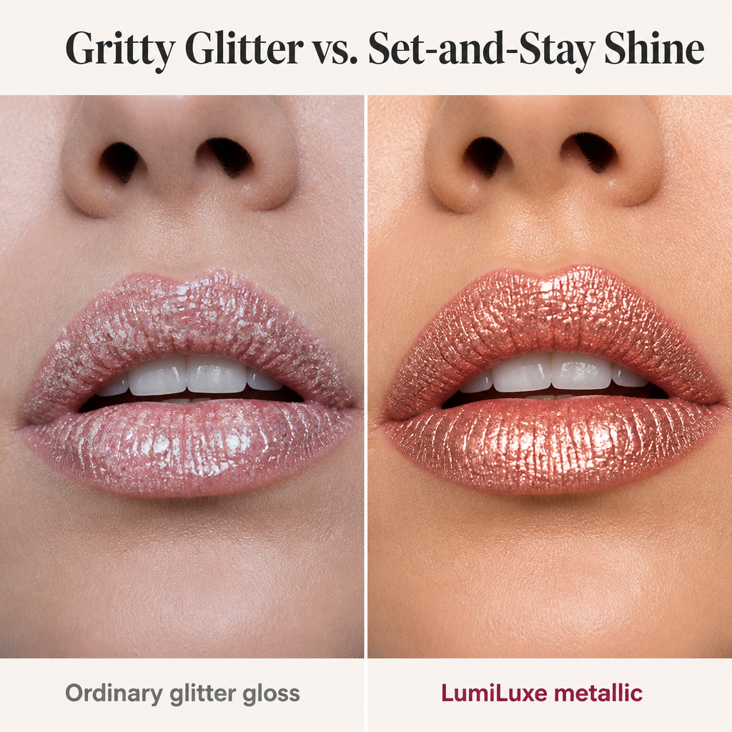 LumiLuxe — Bedek je lippen met een diamantachtige kleur die de hele nacht blijft zitten - Lamylie