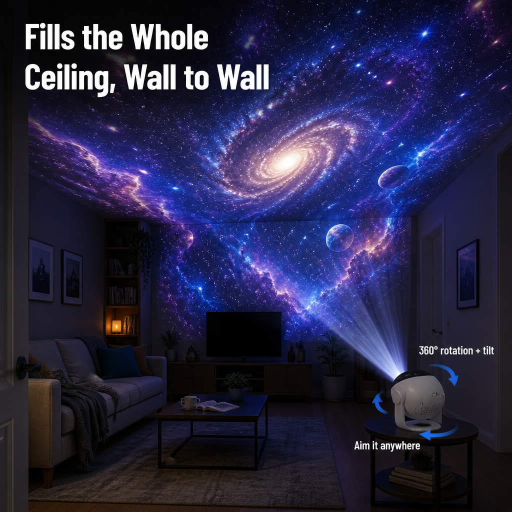 CelestiaDream — Turn Any Room Into a Sharp, Real-Galaxy Night Sky in Seconds - Lamylie