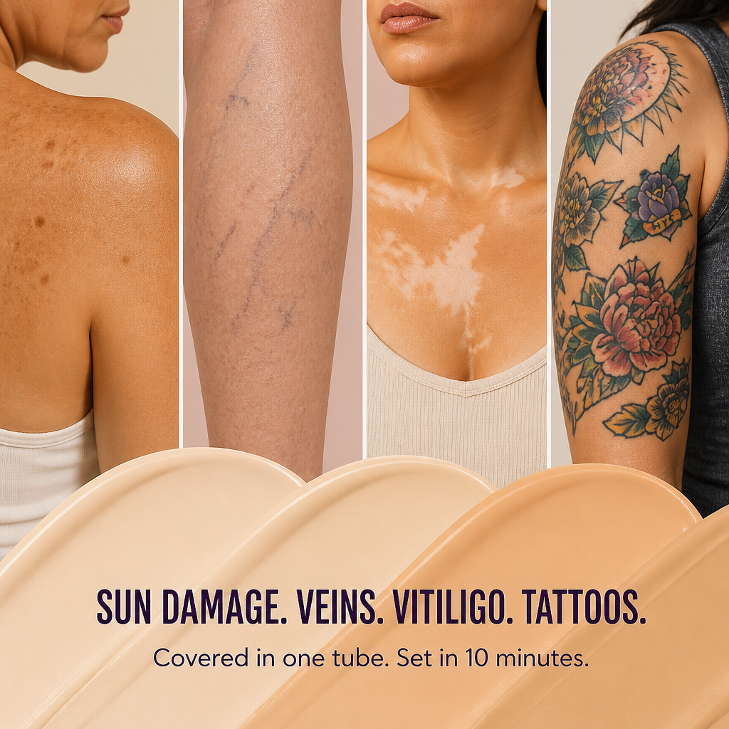 LumaVeil — Zakryjte tetování, metličkové žilky a jizvy, aniž by to vypadalo jako make-up - Lamylie
