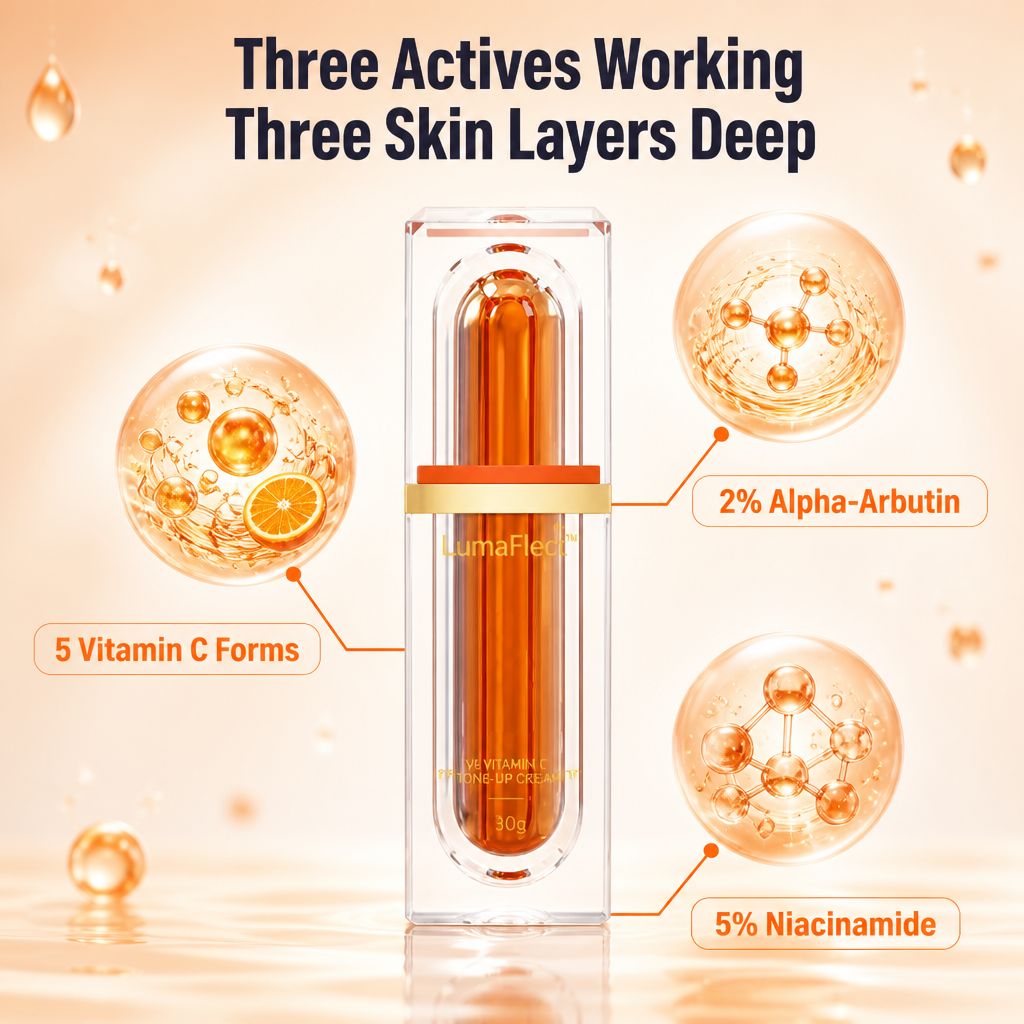 LumaFlect — Erstat din foundation, concealer og primer med ét strøg med C-vitamin - Lamylie
