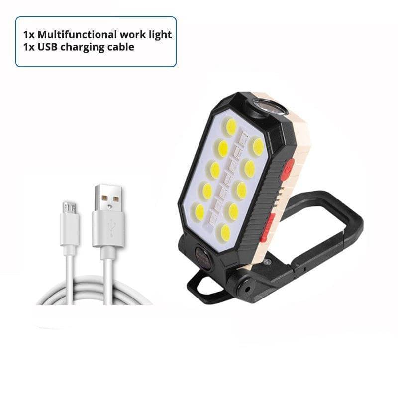 Φως εργασίας COB LED με μαγνητική βάση και λειτουργία power bank - Lamylie