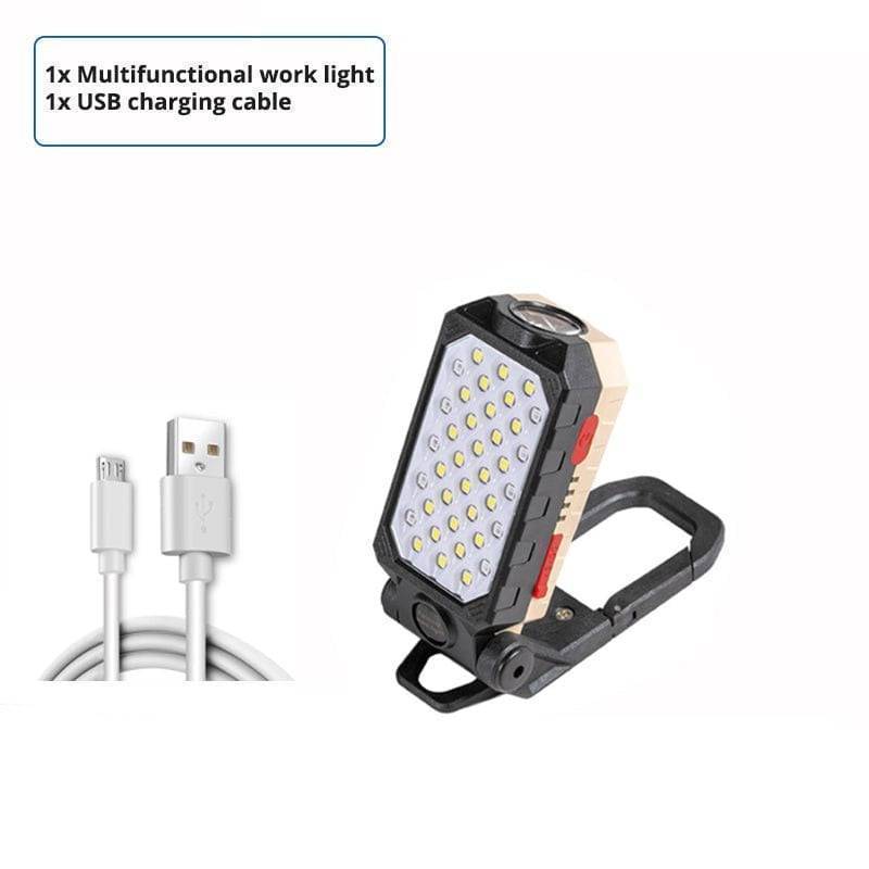 Φως εργασίας COB LED με μαγνητική βάση και λειτουργία power bank - Lamylie
