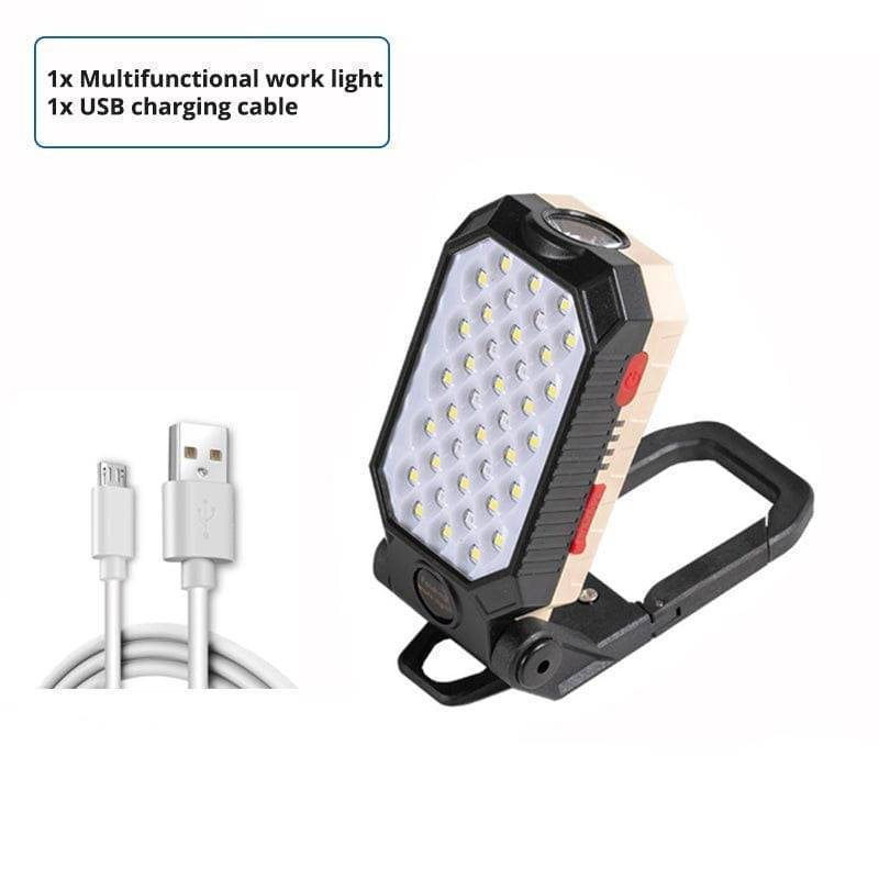 Φως εργασίας COB LED με μαγνητική βάση και λειτουργία power bank - Lamylie