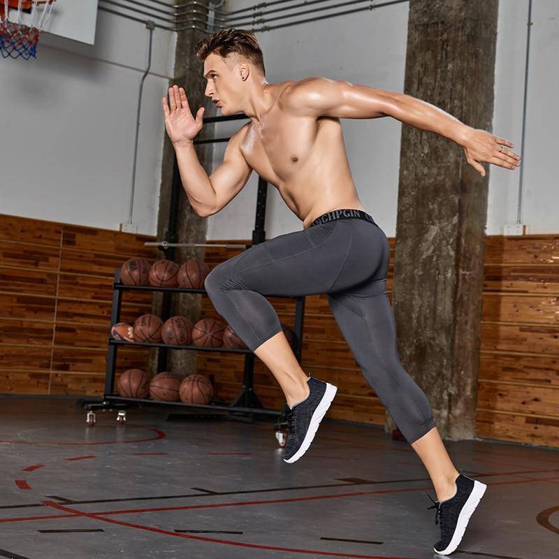 Leggings de compression pour hommes pour la performance – longueur corsaire - Lamylie