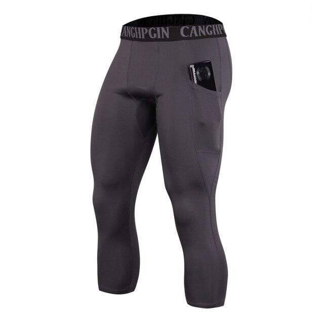 Leggings de compression pour hommes pour la performance – longueur corsaire - Lamylie