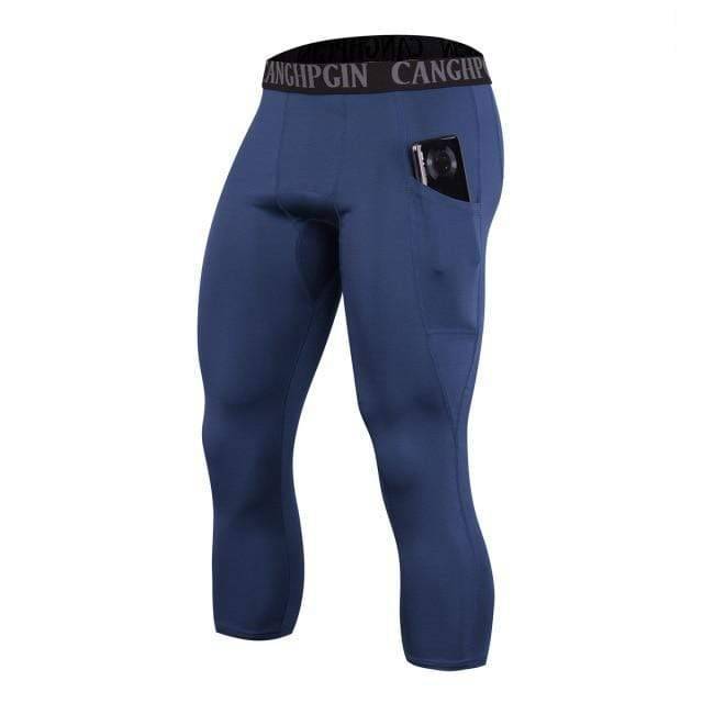 Leggings de compression pour hommes pour la performance – longueur corsaire - Lamylie