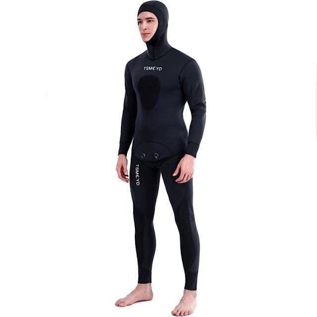 Neoprenový celotělový potápěčský oblek pro muže - maskáčový design - Lamylie