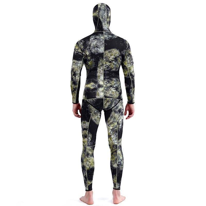 Neoprenový celotělový potápěčský oblek pro muže - maskáčový design - Lamylie