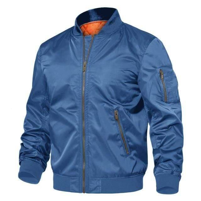 Giacca bomber classica da uomo con tasche multiuso - Lamylie