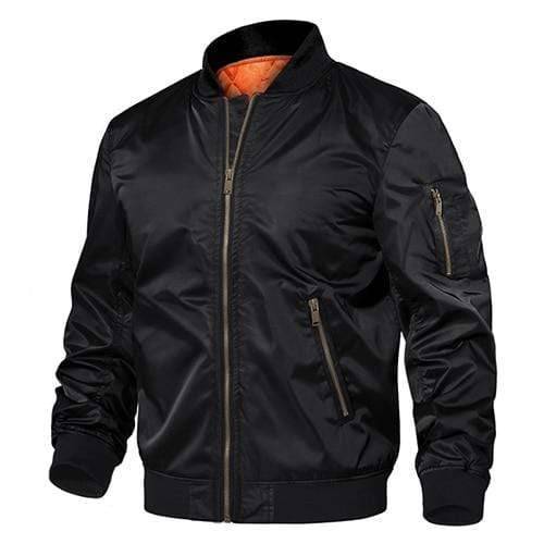 Giacca bomber classica da uomo con tasche multiuso - Lamylie