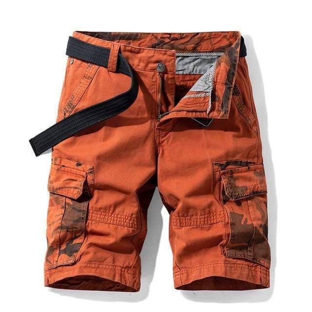 Outdoor-Cargoshorts für Herren – strapazierfähiger Baumwollstoff - Lamylie