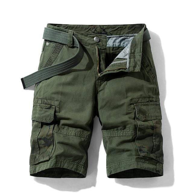 Outdoor-Cargoshorts für Herren – strapazierfähiger Baumwollstoff - Lamylie