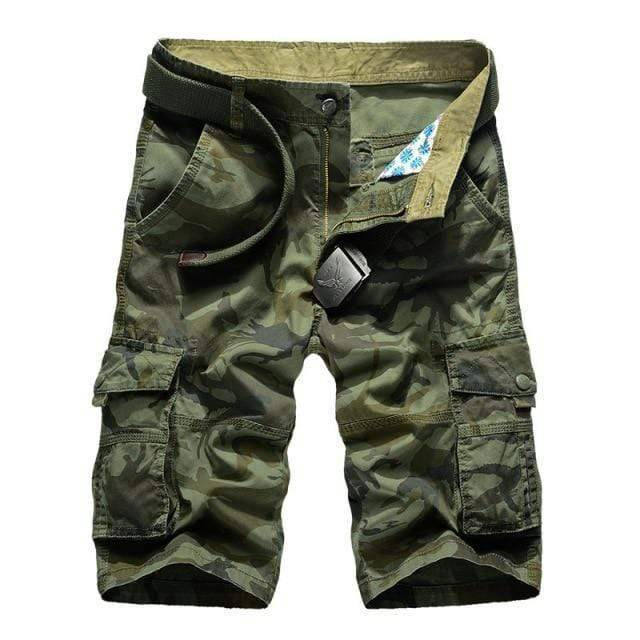 Outdoor-Cargoshorts für Herren – strapazierfähiger Baumwollstoff - Lamylie