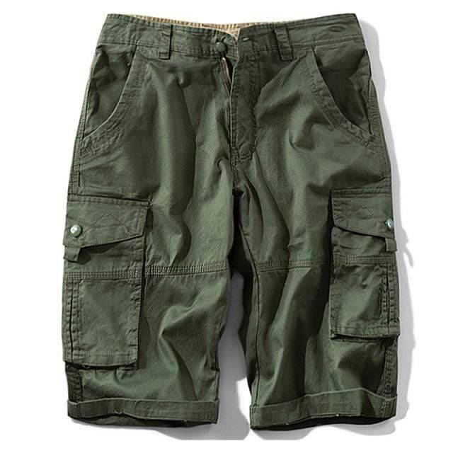 Outdoor-Cargoshorts für Herren – strapazierfähiger Baumwollstoff - Lamylie