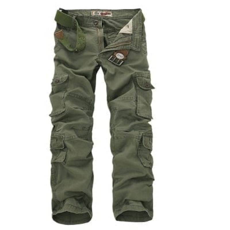 Outdoor-Cargohose für Herren mit mehreren Taschen – robustes Design - Lamylie