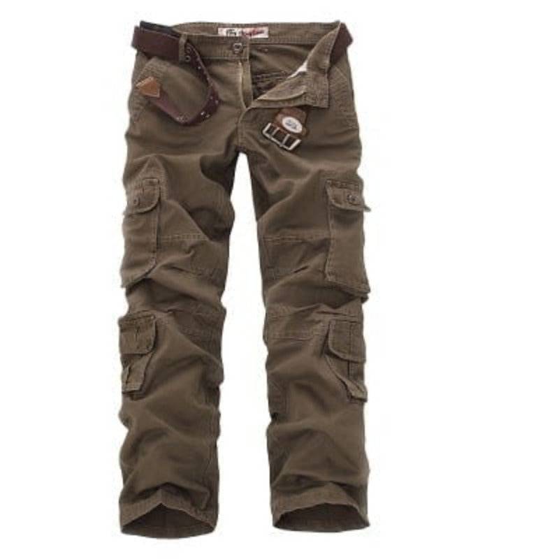 Outdoor-Cargohose für Herren mit mehreren Taschen – robustes Design - Lamylie