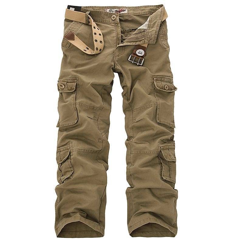 Outdoor-Cargohose für Herren mit mehreren Taschen – robustes Design - Lamylie