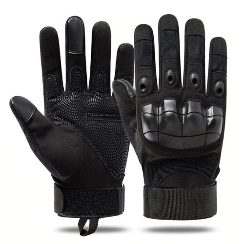 Gants tactiles pour homme avec coques rigides aux articulations, à usage tactique – Lamylie