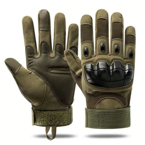 Gants tactiles pour homme avec coques rigides aux articulations, à usage tactique – Lamylie