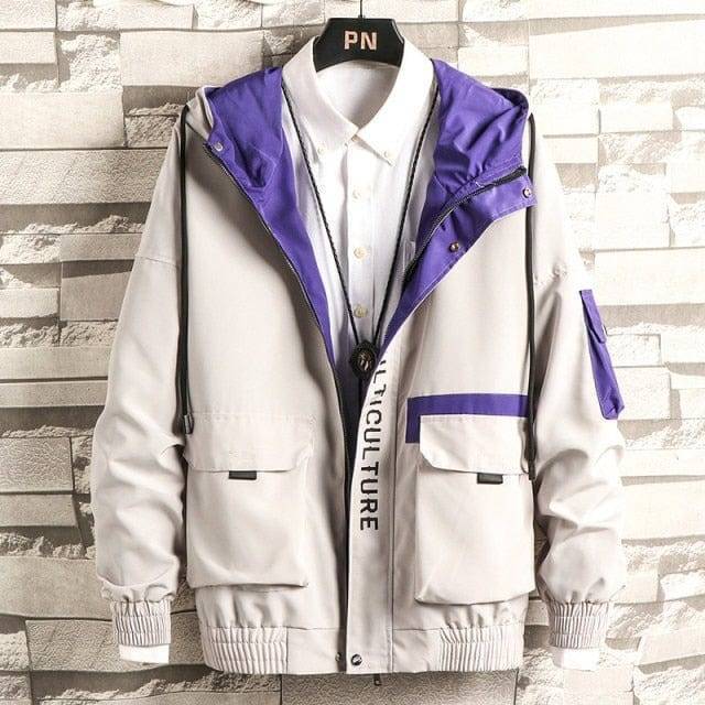 Lightweight Cargo Jacket for Men - Bomber Style - Lamylie