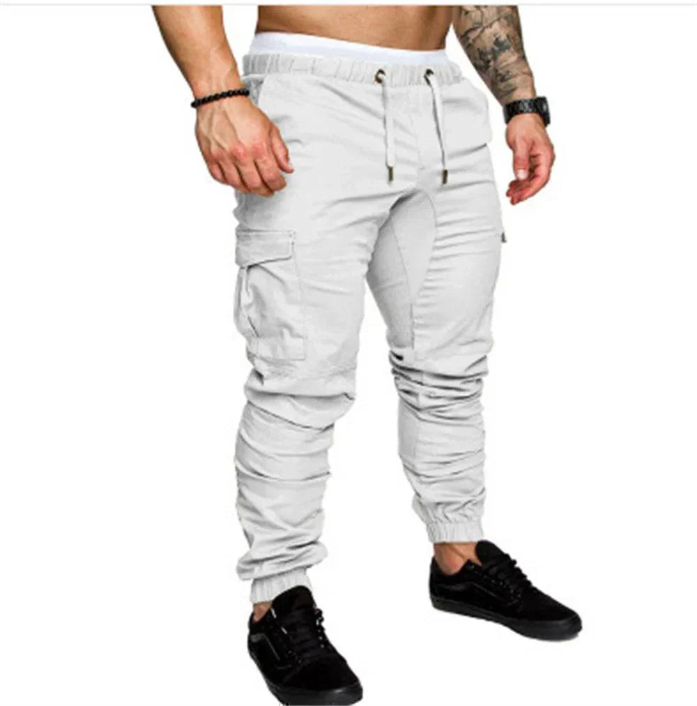 Pantalon cargo d’extérieur pour homme avec plusieurs poches – Lamylie