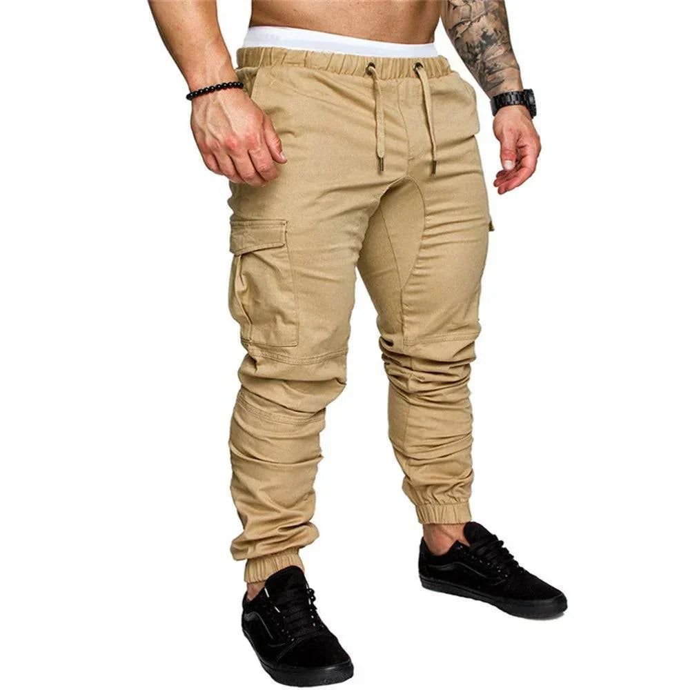 Pantalon cargo d’extérieur pour homme avec plusieurs poches – Lamylie