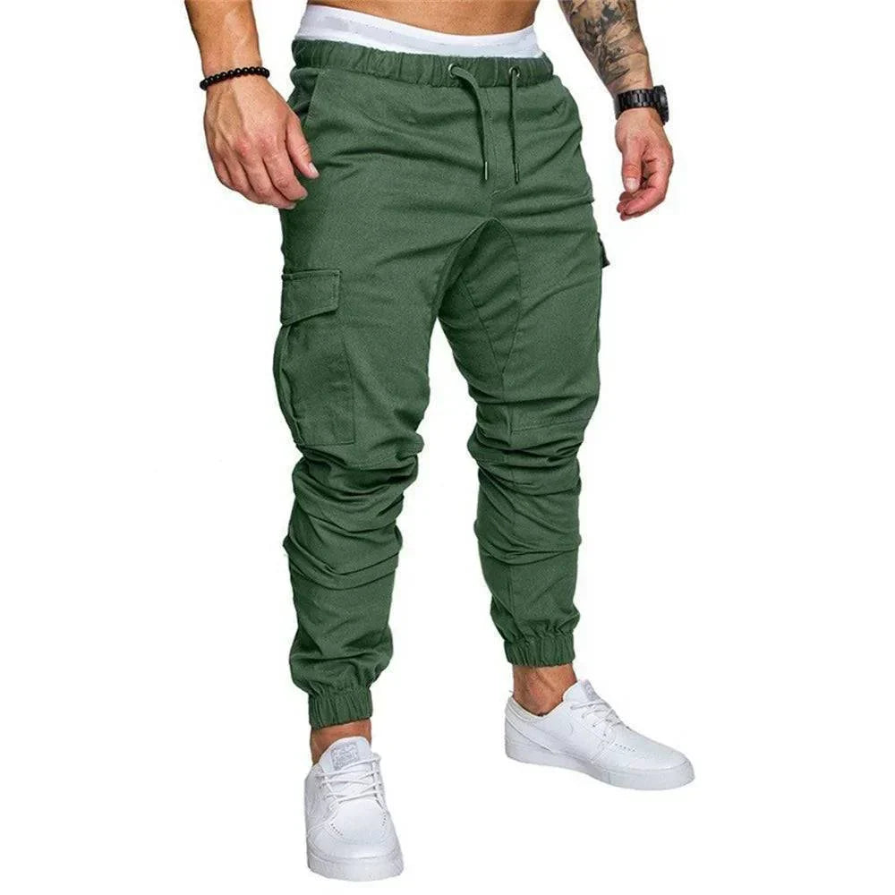 Pantalon cargo d’extérieur pour homme avec plusieurs poches – Lamylie