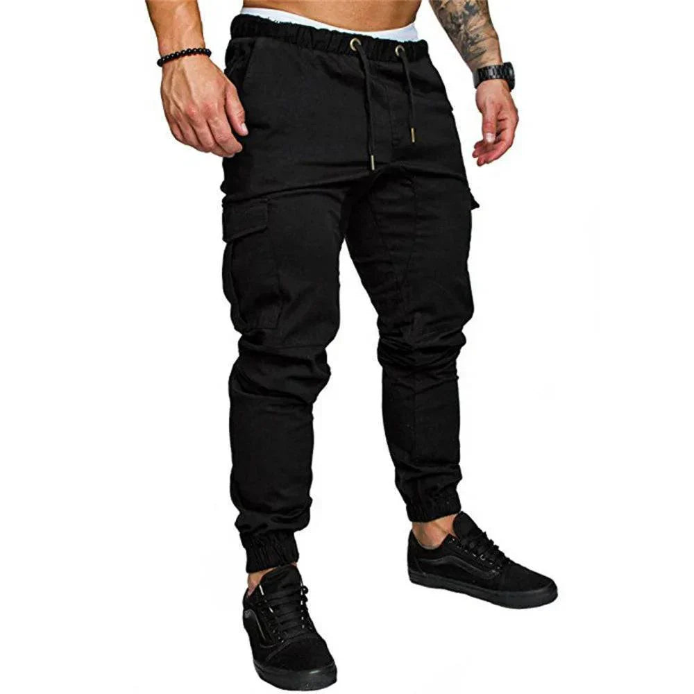 Pantalon cargo d’extérieur pour homme avec plusieurs poches – Lamylie