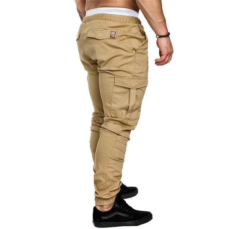 Pantalon cargo d’extérieur pour homme avec plusieurs poches – Lamylie