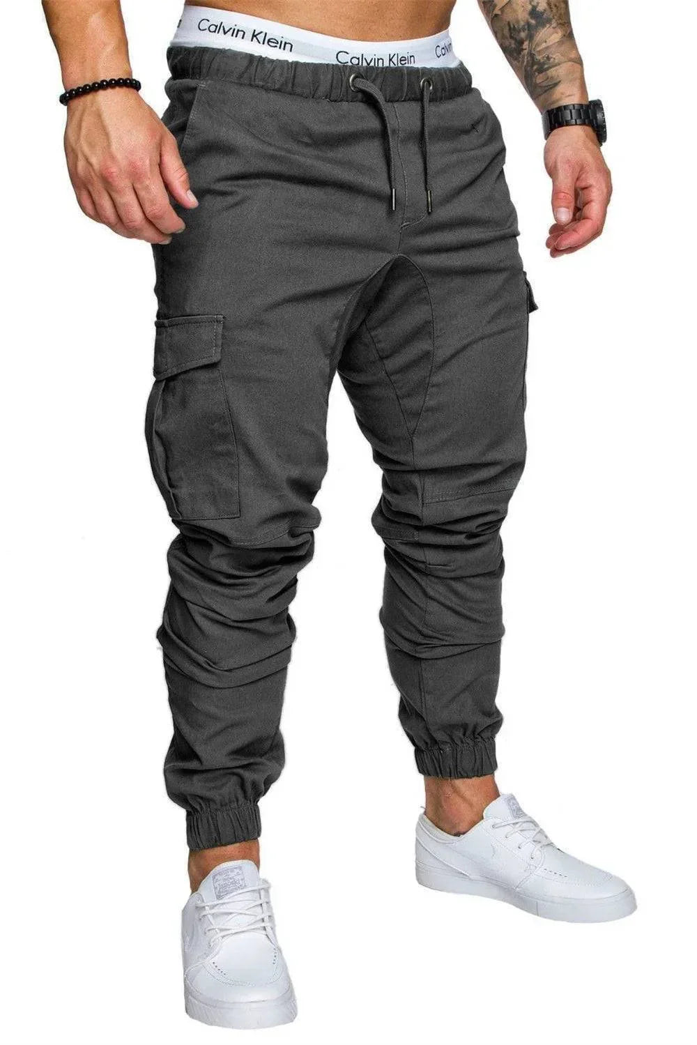 Pantalon cargo d’extérieur pour homme avec plusieurs poches – Lamylie