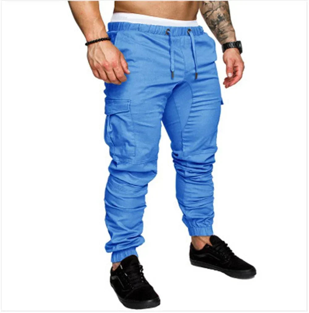 Pantalon cargo d’extérieur pour homme avec plusieurs poches – Lamylie