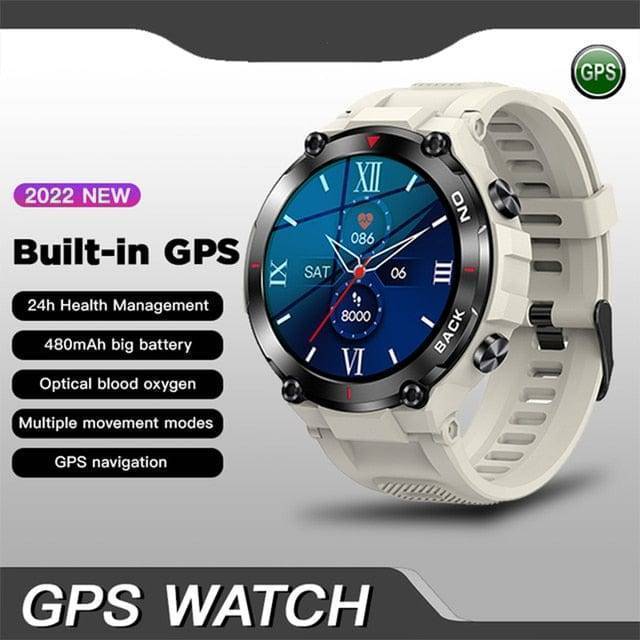 Multifunctional Fitness Tracker for Men - Outdoor GPS Smartwatch - Lamylie