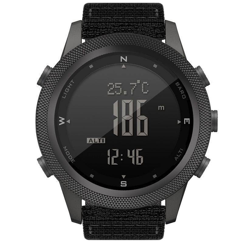 Digitaal horloge voor heren - met hoogtemeter, barometer en kompas - Lamylie