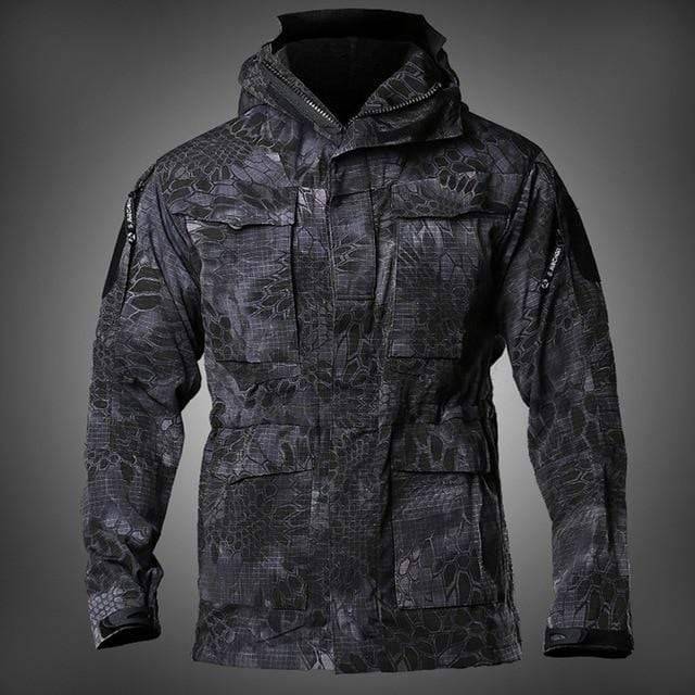 Men's Hooded Jacket for Outdoor Tactical Use - Lamylie