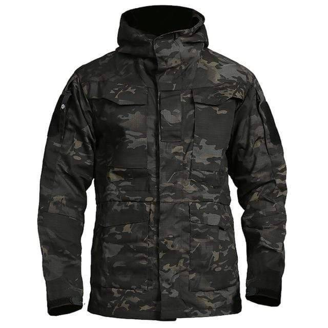 Men's Hooded Jacket for Outdoor Tactical Use - Lamylie