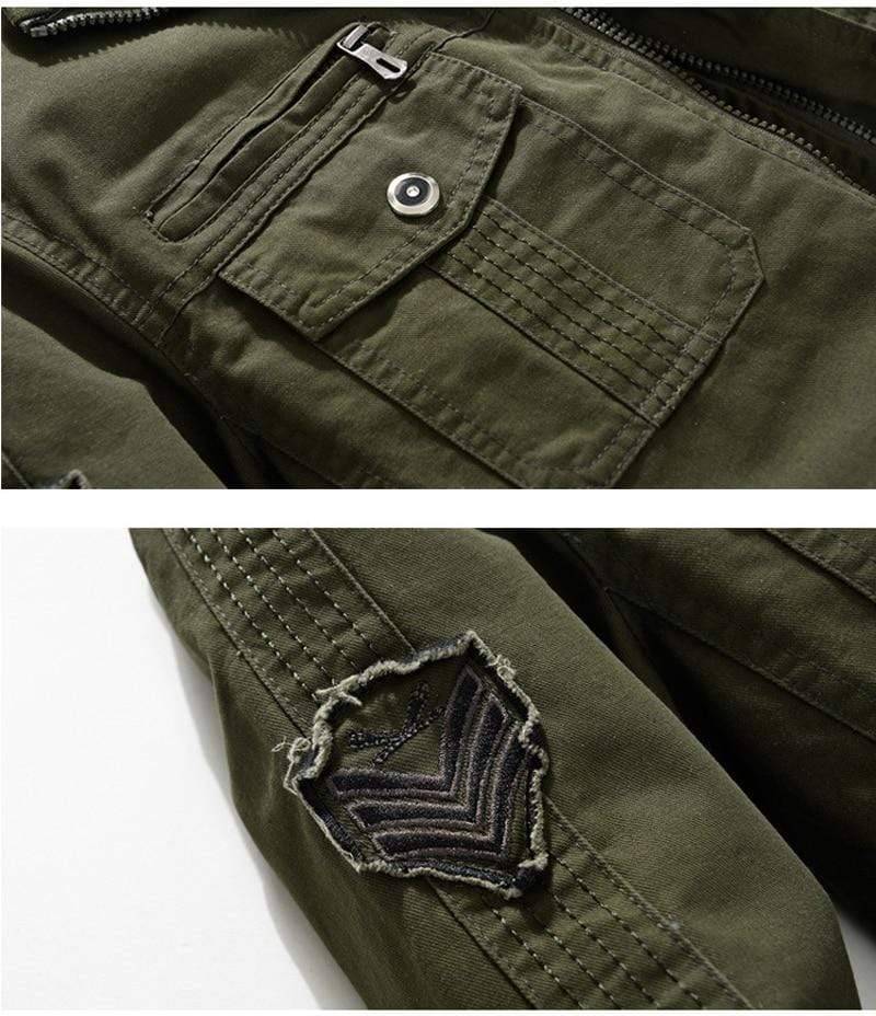Militärische Feldjacke für Herren – taktische Windjacke für den Outdoor-Einsatz – Lamylie