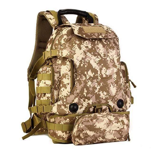 Men's Tactical Backpack - Versatile 3-in-1 Design for Outdoor Use - Lamylie