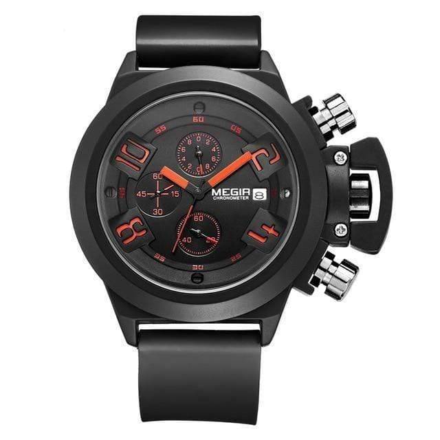 Men's Sports Watch with Large Dial - Durable Military Design - Lamylie