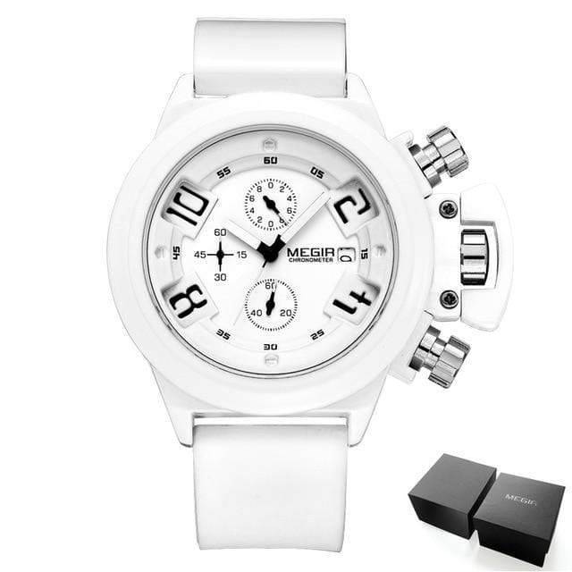 Men's Sports Watch with Large Dial - Durable Military Design - Lamylie
