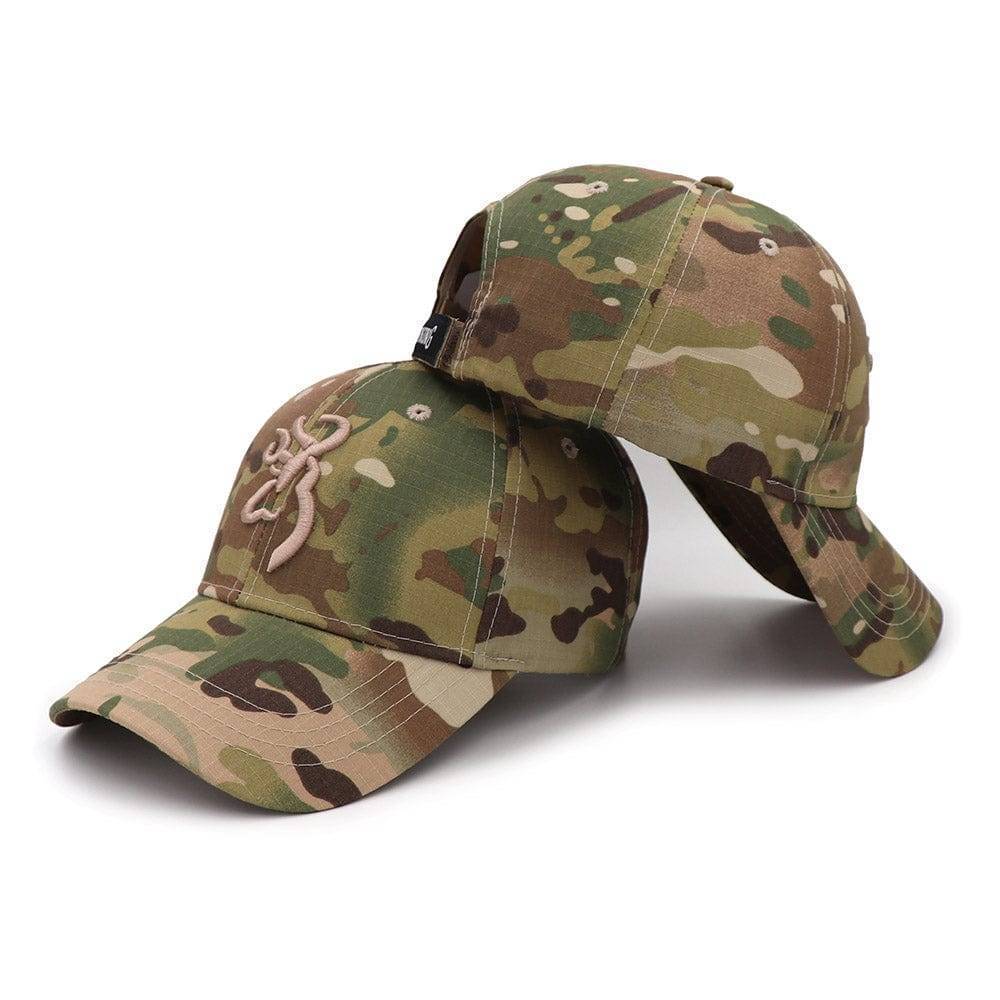 Men's Outdoor Fishing Hat with Tactical Camouflage Design - Lamylie
