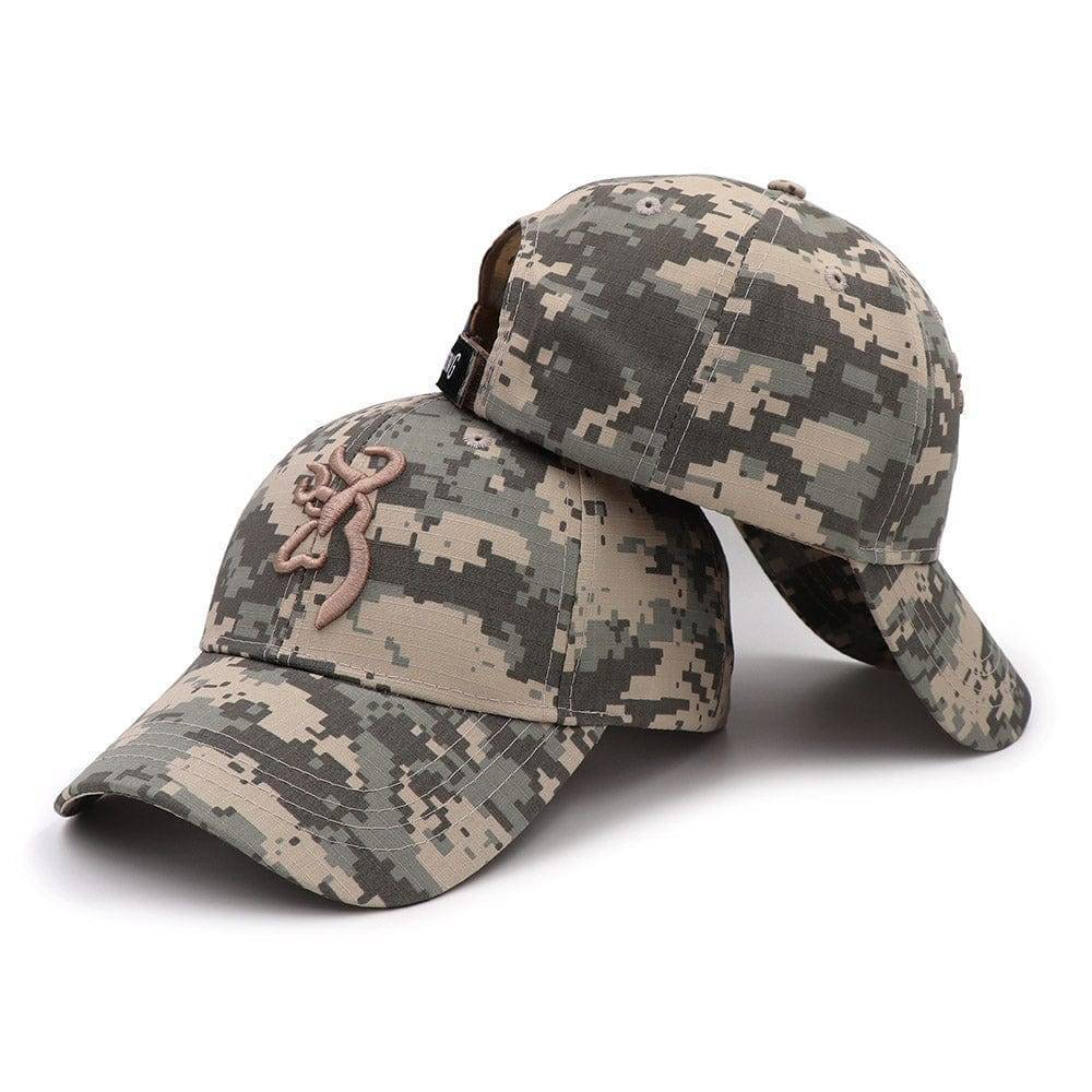 Men's Outdoor Fishing Hat with Tactical Camouflage Design - Lamylie