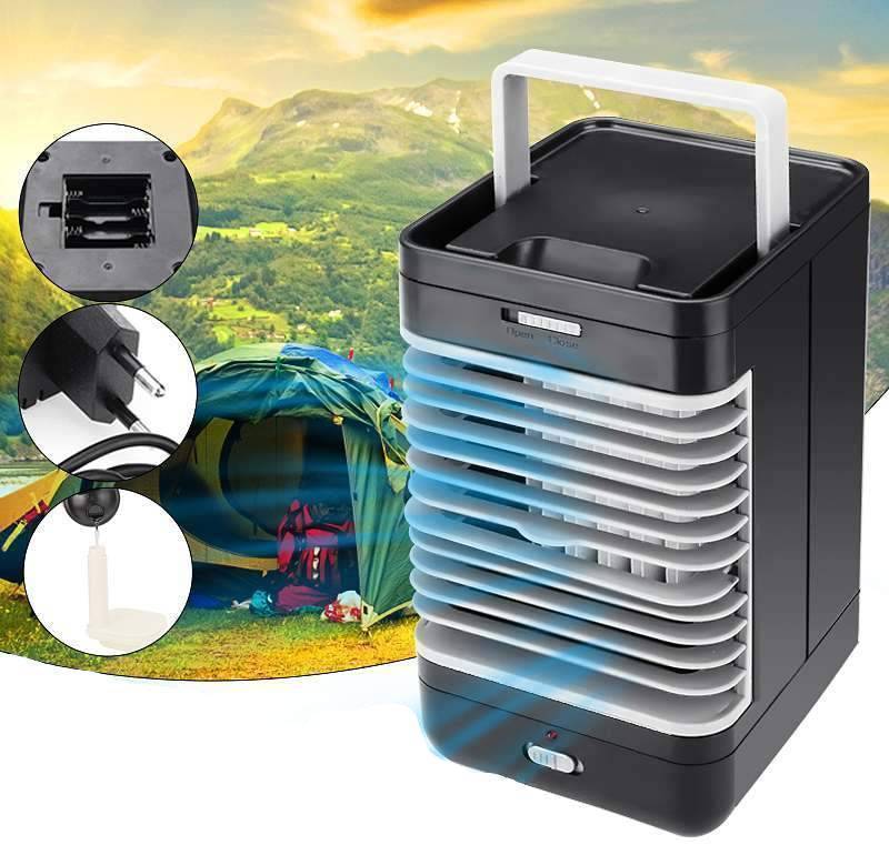 Kompakt USB-s léghűtő ventilátor – ideális kempingezéshez és otthoni használatra - Lamylie