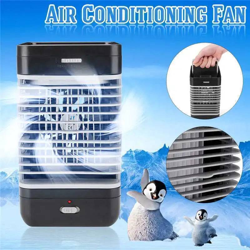 Kompakt USB-s léghűtő ventilátor – ideális kempingezéshez és otthoni használatra - Lamylie