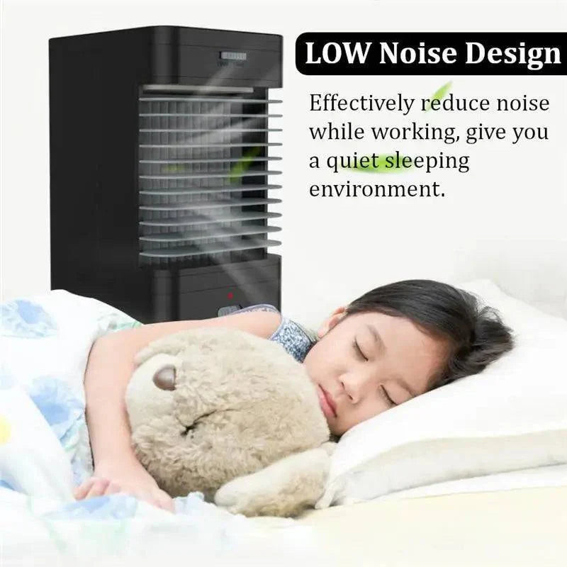 Kompakt USB-s léghűtő ventilátor – ideális kempingezéshez és otthoni használatra - Lamylie