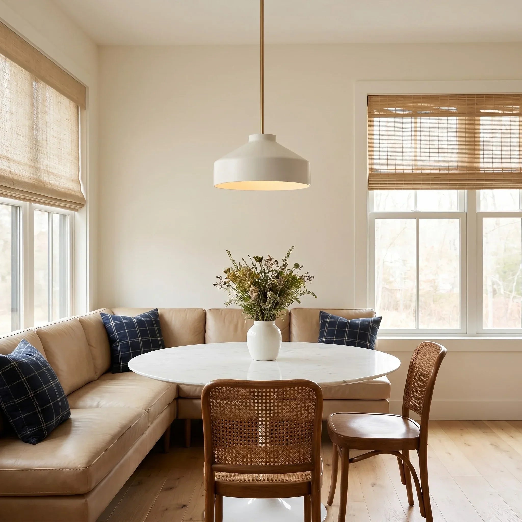 Minimalist Ceiling Lamp with Matte Finish | Morandi Colors | Scandinavian Design - Lamylie