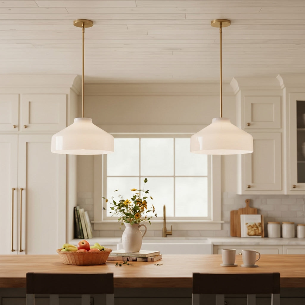 Minimalist Ceiling Lamp with Matte Finish | Morandi Colors | Scandinavian Design - Lamylie