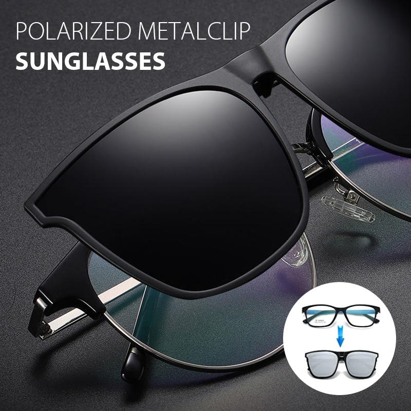 Polarizált, összecsukható csíptetős napszemüveg UV400-as védelemmel | könnyű, mágneses rögzítés – Lamylie