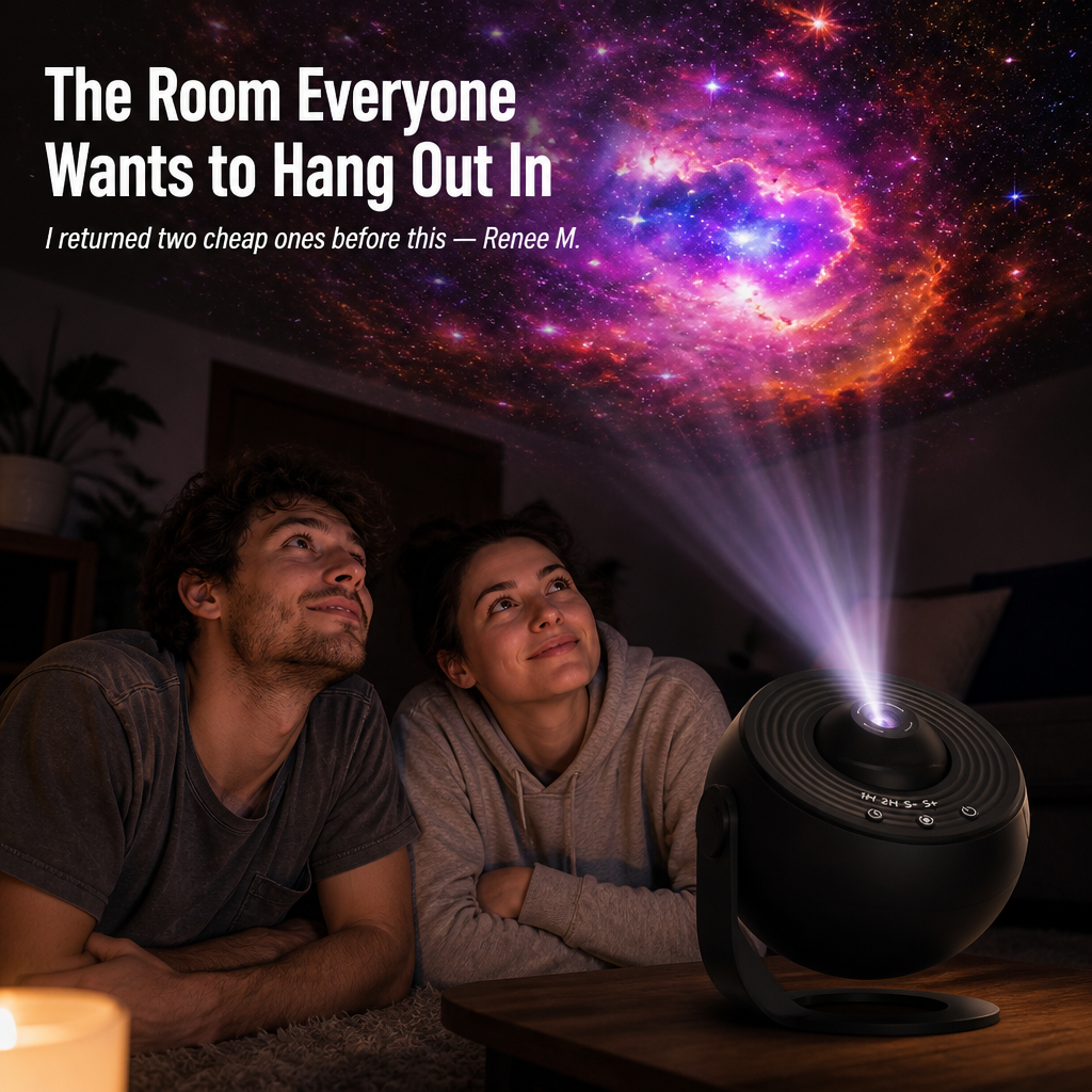CelestiWave — Turn Any Room Into a Planetarium With 13 Real Galaxy Discs - Lamylie